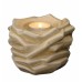 Jesus of Nazareth Eternal Flame - Ceramic Cremation Ashes Candle Holder Keepsake – Light Sand